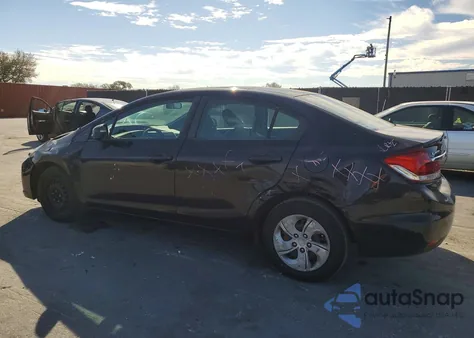2013 Honda Civic Lx из США, поврежденный, VIN 19XFB2F53DE016791